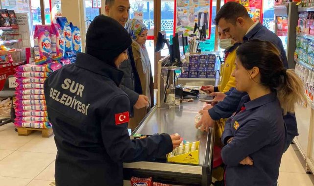 Sur Belediyesinden marketlerde KDV denetimi