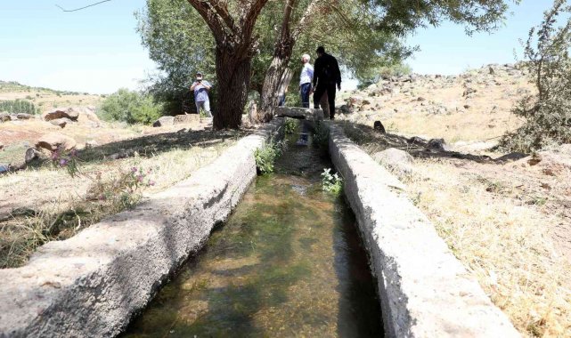 Talas'ın tarihi mahzenleri suya kavuşuyor