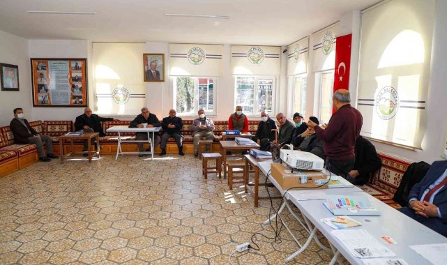Talas'ta tarımsal eğitimler devam ediyor