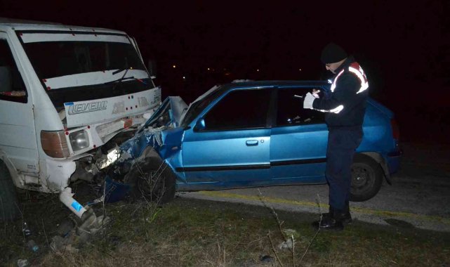 Tekirdağ'da feci kaza: Baba oğul ağır yaralandı