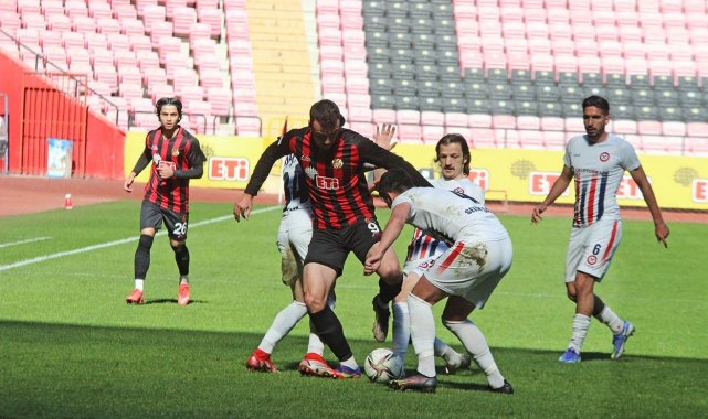 TFF 2. Lig: Eskişehirspor: 0 - Zonguldak Kömürspor: 0