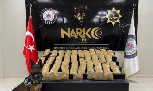 Thor&#039;un katıldığı operasyonda 114 kilo 900 gram eroin ele geçirildi