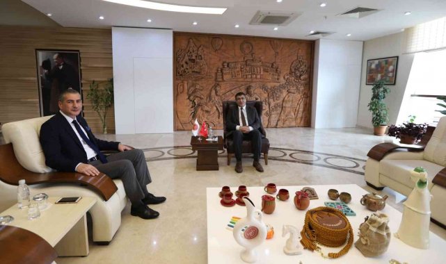 TKDK Nevşehir İl Koordinatörü Turan'dan Rektör Aktekin'e Ziyaret