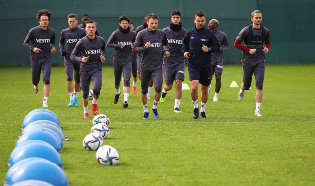 Trabzonspor'da neşeli antrenman