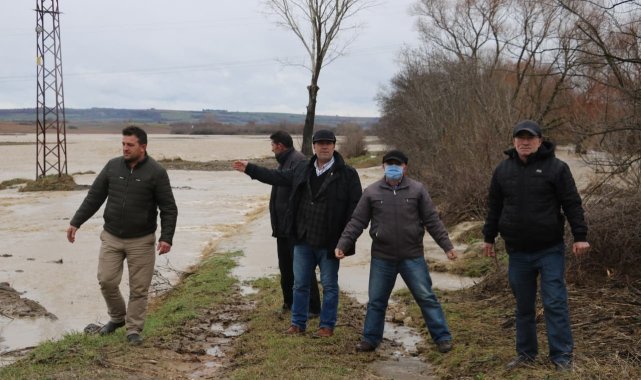 Trakya&#039;da dereler taştı