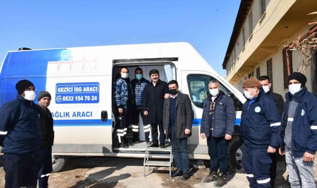 Tufanbeyli'de belediye personeli sağlık taramasından geçti