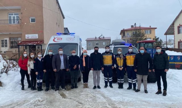 Tufanbeyli'ye yeni nesil ambulans