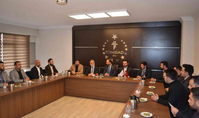 TÜMSİAD Kayseri Şubesi&#039;ne ziyaretler sürüyor