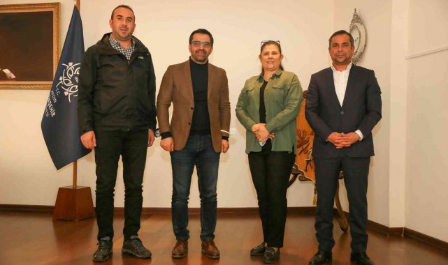 Tunceli Ovacık ve Hozat Belediye başkanları, Başkan Çerçioğlu ile görüştü