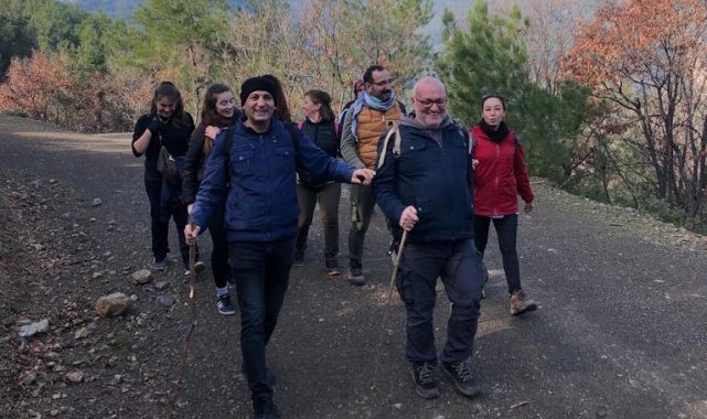 TURBELDAK Vişneli-Nazarköy parkurunda yürüyüşünü tamamladı