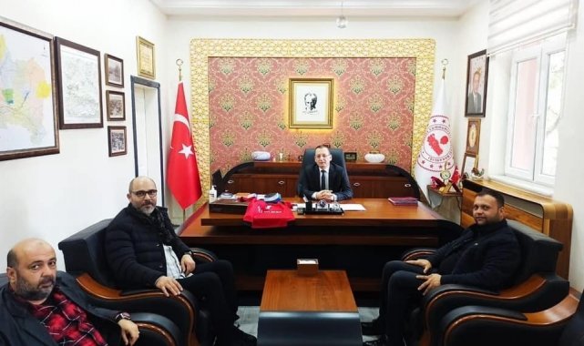 Turgutluspor'dan Kaymakam Yılmaz'a forma