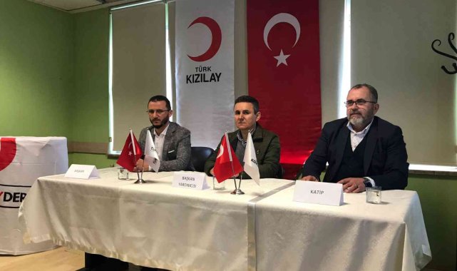 Türk Kızılay Pamukkale&#039;de bayrak değişimi yaşandı