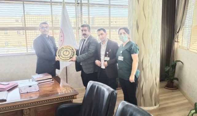 Türkiye Sağlık İşçileri Sendikası heyetinden Şehir Hastanesi'ne ziyaret