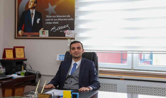 Türkiye'nin en genç ilçe milli eğitim müdürü göreve başladı