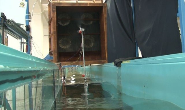 Türkiye&#039;nin ilk yüzer rüzgar santrali modellemesi İzmir&#039;de