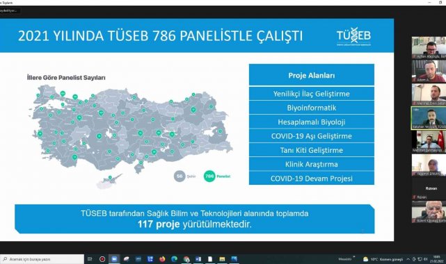 TÜSEB proje destekleri bilgilendirme toplantısı yapıldı
