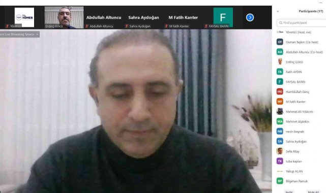 Üniversitede Kıraathane Söyleşilerinin 34'üncüsü gerçekleştirildi