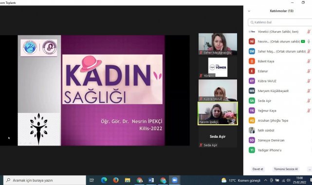 Üniversitede "Kadın Sağlığı" konferansı gerçekleştirildi