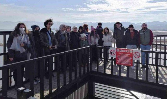 Üniversiteliler, Sulak Alanlar Gününü kutladı