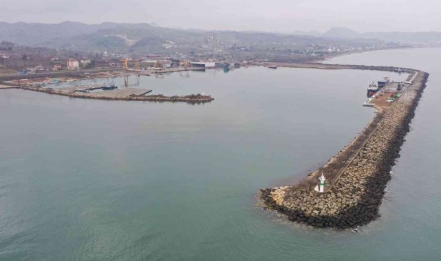 Ünye Konteyner Limanı'nda RO-RO seferleri başlayacak