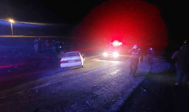 Uşak'ta meydana gelen trafik kazasında 1 kişi hayatını kaybetti