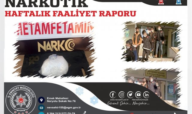 Uyuşturucu Madde Ticarete yapan 3 kişi tutuklandı