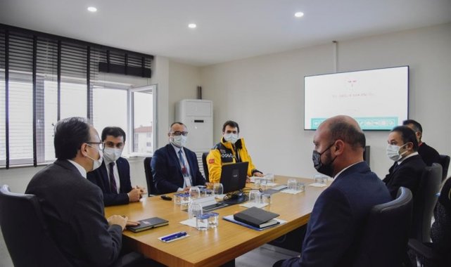 Vali Kızılkaya sağlık hizmetleri hakkında brifing aldı