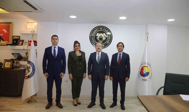 Vali Pehlivan Cizre ESO ve TSO başkanları ile görüştü