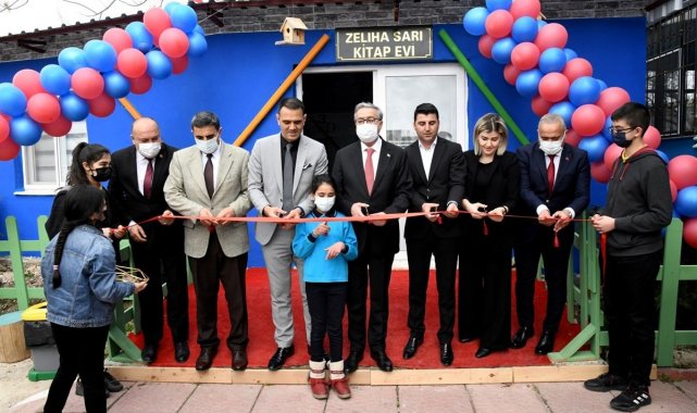 Vali Su, Silifke Atayurt Ortaokulu Zeliha Sarı Kitap Evinin açılışını gerçekleştirdi