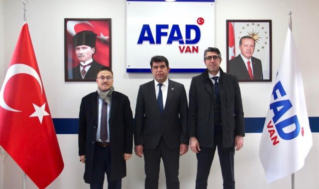 Van Cumhuriyet Başsavcısı Dönmez'den AFAD'a ziyaret