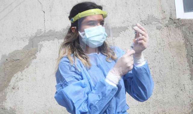 Van korona virüs aşı haritasında 'mavi' renge döndü