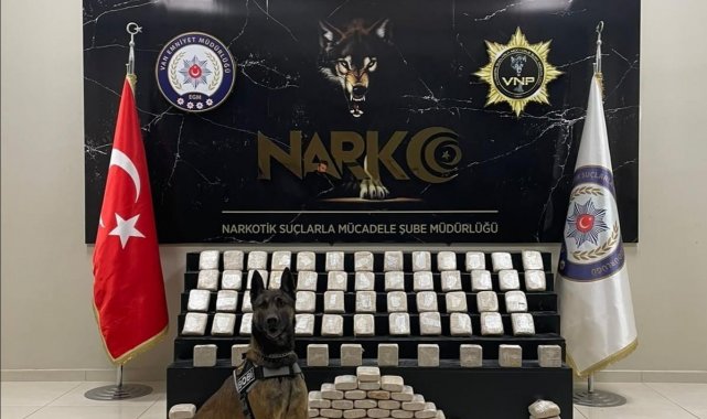Van'da 347 kilo eroin ele geçirildi