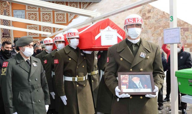 Vefat eden Kore gazisi son yolculuğuna uğurlandı