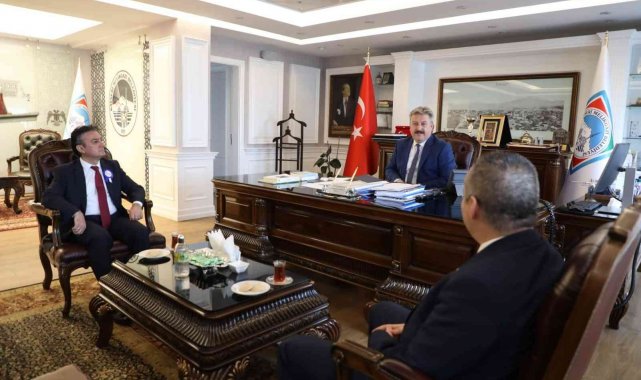 Vergi Dairesi Başkanından Başkan Palancıoğlu'na ziyaret