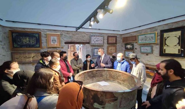 Yabancı öğrenciler, Gölcük'ün tarihi ve kültürel alanlarını gezdi