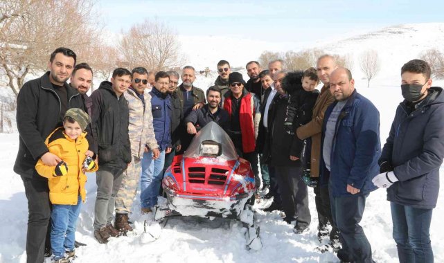 Yahyalı Belediye personeli kar festivalinde buluştu