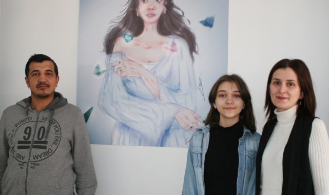 Yaşı küçük ama yeteneği herkesi hayran bırakıyor