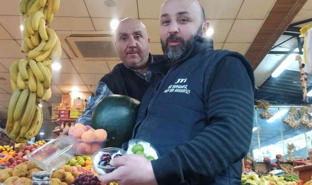 Yaz meyveleri tezgahtaki yerini aldı