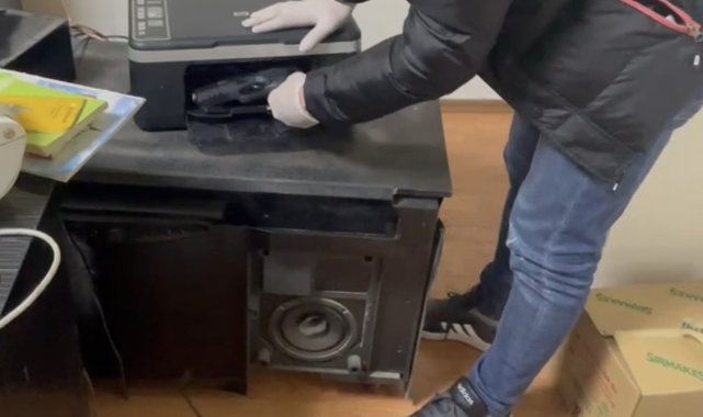 Yazıcıdan fotokopi yerine tabanca çıktı