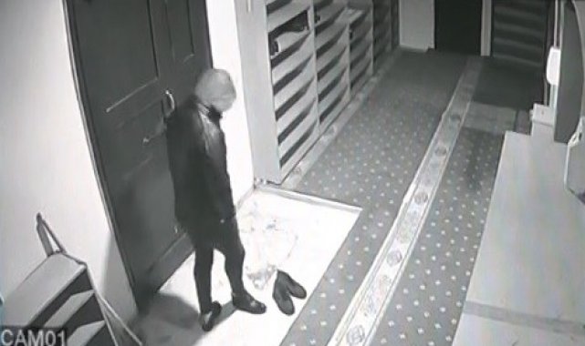 Yazlık ayakkabılarla camiye geldi, kışlık botla çıktı