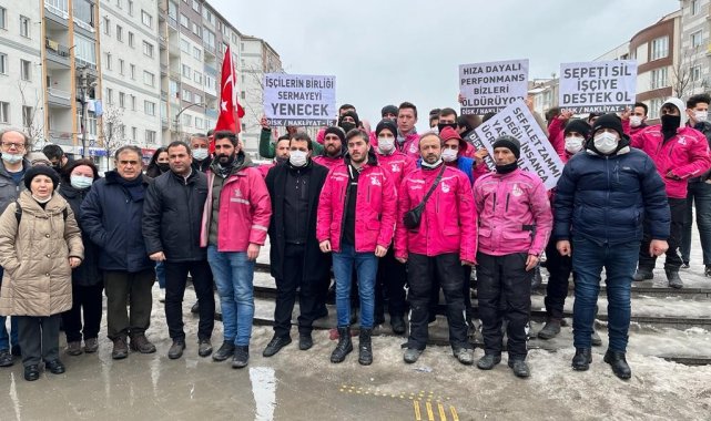 Yemek Sepeti ve Banabi çalışanlarının eylemi ikinci gününde