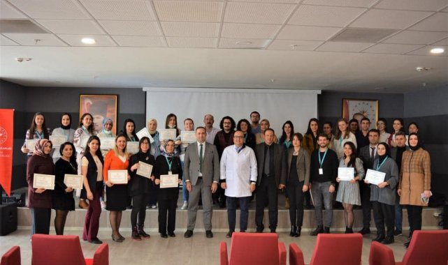 Yenidoğan Canlandırma Eğitimine katılanlara sertifikaları verildi