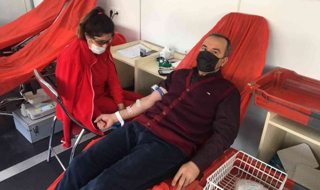 Yerköy'de kan bağış kampanyası başlatıldı