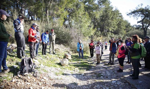 Yeşilçam yolunda doğa ile iç içe yürüyüş keyfi