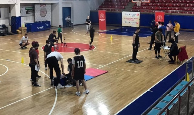 Yetenekli sporcuların gelişimi takip ediliyor