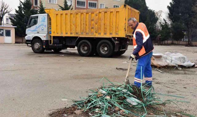 Yıldırım'da temizlik seferberliği