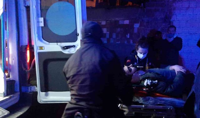 Yüksekten düşen şahıs yaralandı