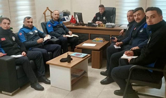 Zabıta personeline hizmet içi eğitim