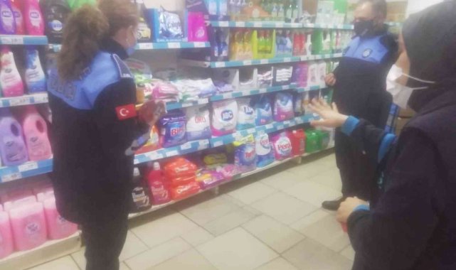 Zabıtadan fiyat ve etiket uygulaması