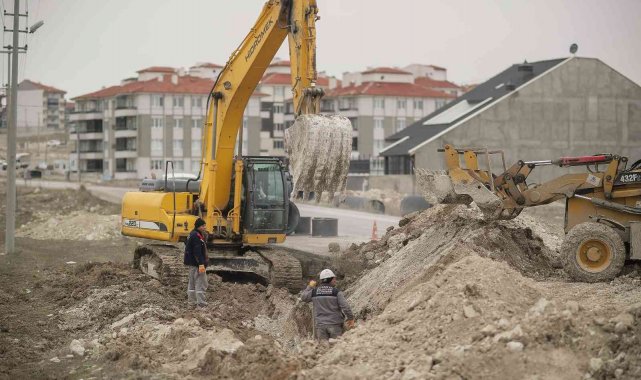 Zafertepe&#039;ye yağmur suyu hattı